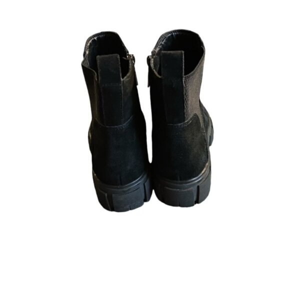 Blondo Posey Black Suede Boots 8.5 - Picture 4 of 6